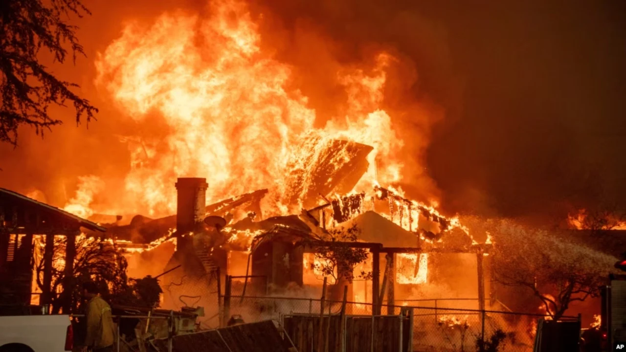 Massive fires in California/ President Biden signs state of emergency declaration